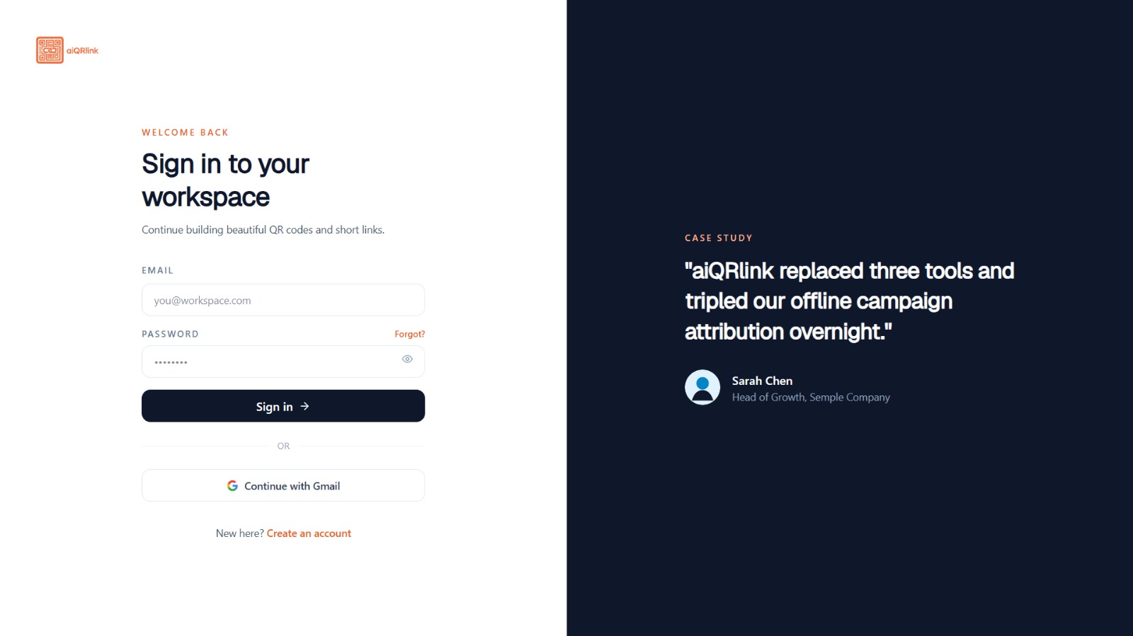 Login Page